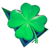 luck reactor four leaf clover symbol