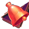 luck reactor red bell symbol