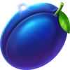 lucky 1spin4win hold and win plum symbol