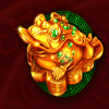 lucky coins frog symbol