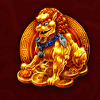 lucky coins lion symbol