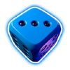 lucky dice 2 3 symbol