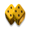 lucky dice 3 4 symbol