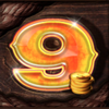 lucky dollar 9 symbol