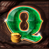 lucky dollar q symbol
