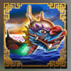 lucky dragon boat blue dragon symbol
