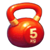 lucky dumbbells red kettlebell symbol