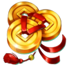 lucky fire blitz power 5 lucky coins symbol