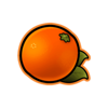 lucky fruit wheel orange symbol