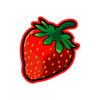 lucky fruit wheel strawberry symbol