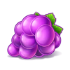 lucky fruits and diamonds grapes symbol