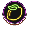 lucky fruity coin lemon symbol