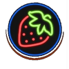 lucky fruity coin strawberry symbol