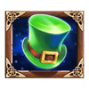 lucky gold pot hat symbol