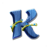 lucky gold pot k symbol
