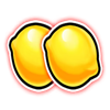 lucky hot coins lemon symbol