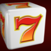 lucky joker xmas dice seven symbol