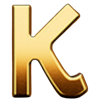 lucky koins k symbol