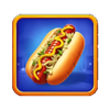 lucky lager x9990 hotdog symbol