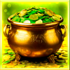 lucky leaf money pot symbol