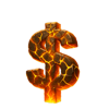 lucky lil devil lava dollar symbol