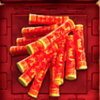 lucky lion firecrackers symbol