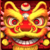 lucky lion mask symbol