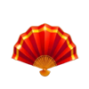 lucky lu hand fan symbol