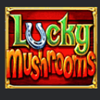 lucky mushrooms deluxe logo symbol