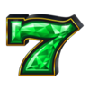 lucky nudge green seven symbol
