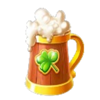 lucky oak beer symbol