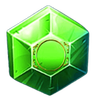 lucky pharaoh green gem symbol
