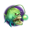 lucky reefs anglerfish symbol