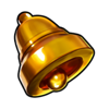 lucky sakura cat bell symbol
