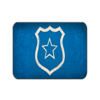 lucky stamps badge symbol