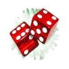 lucky strip dice symbol