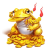 lucky tiger 1000 frog symbol