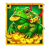 lucky tiger gold frog symbol