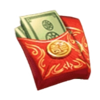 lucky toad money symbol