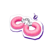 lucky vixens club handcuffs symbol