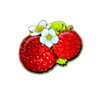 lucky wood strawberry symbol