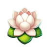 lucky year 25 lotus symbol