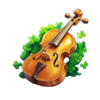 luckys wild pub violin symbol