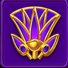 luxor gold hold and win fan symbol