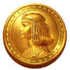 luxor of cleopatra coin symbol