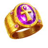 luxor of cleopatra ring symbol