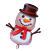 mad hit ho ho hot pudding cute snowman symbol