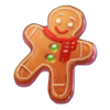 mad hit ho ho hot pudding gingerbread man symbol