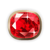 magic crystals red gem symbol