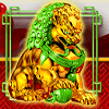 magic dragon lion symbol